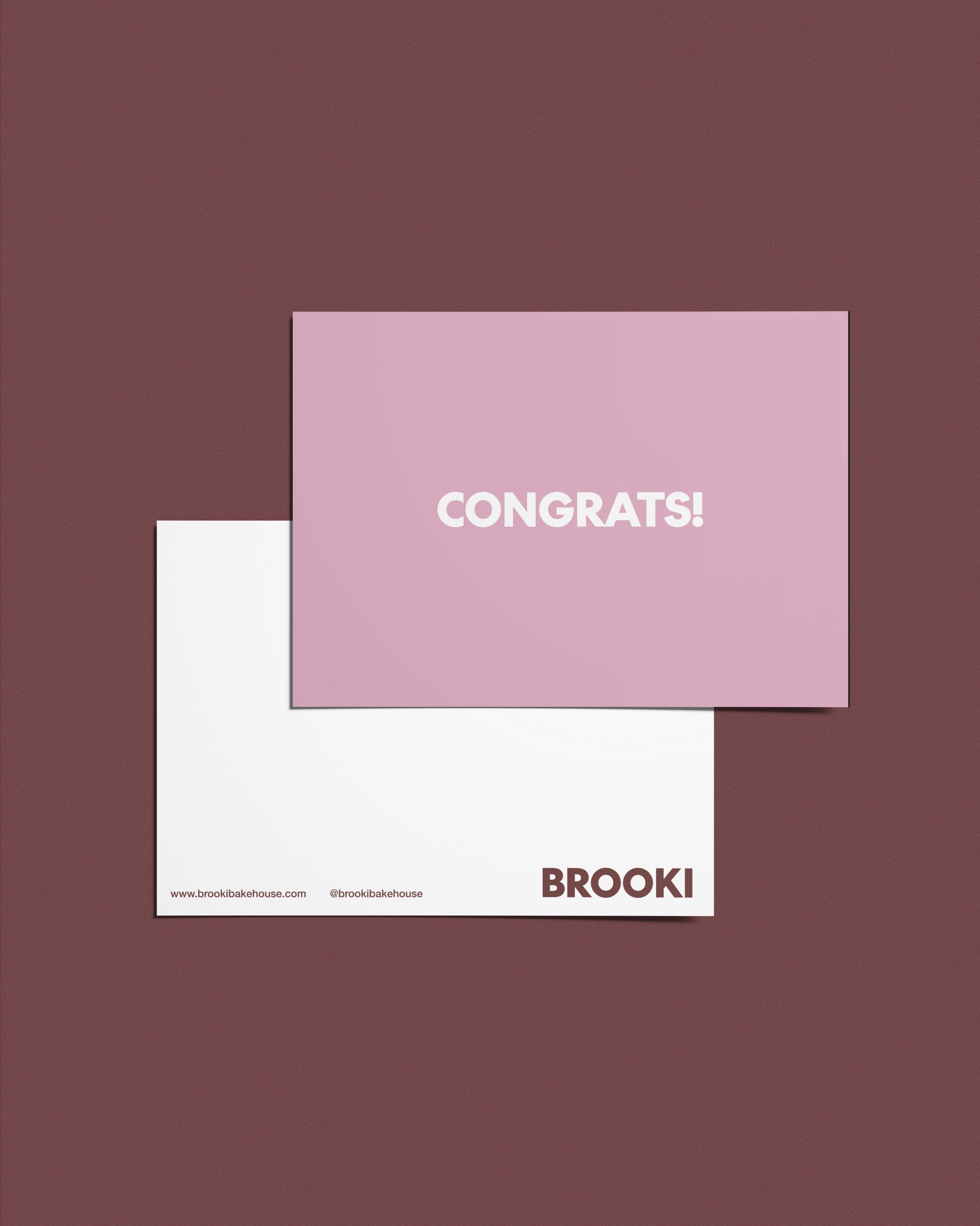 Congrats Postcard