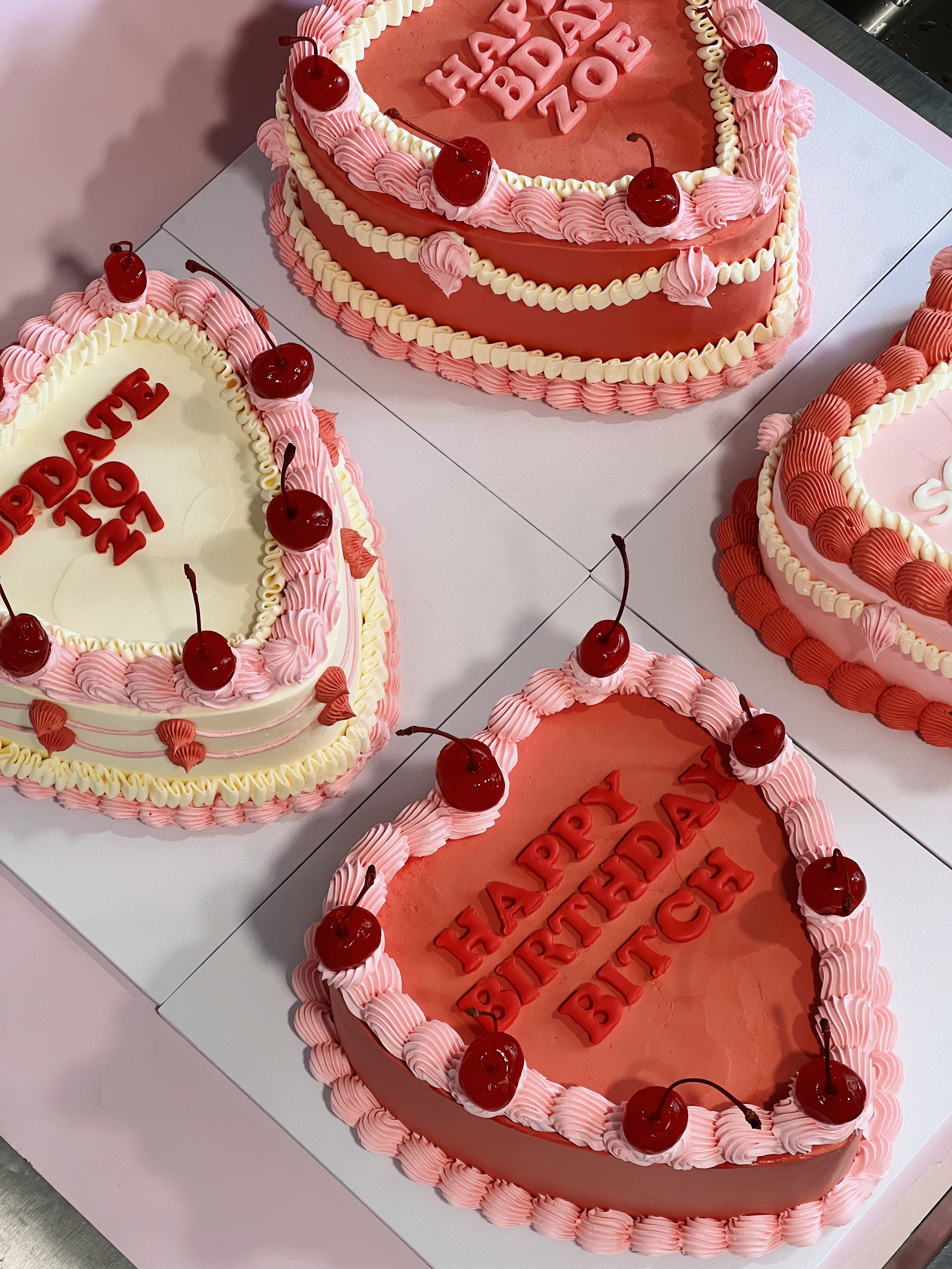 Heart Cakes